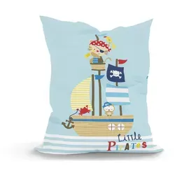 Green Bean Kinder-Sitzsack, Hellblau, Textil, Rechteckig, 100x25x135 cm, Hergestellt in Deutschland, Wohnzimmer, Hocker, Sitzsäcke, Kindersitzsäcke