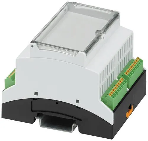 Phoenix Contact BC 71,6-KIT-U11-7035 + 4SPTA8 1311007 Elektronikgehäuse 71.6 x 89.7 x 60.7 Polycarbonat Lichtgrau (RAL 7035)