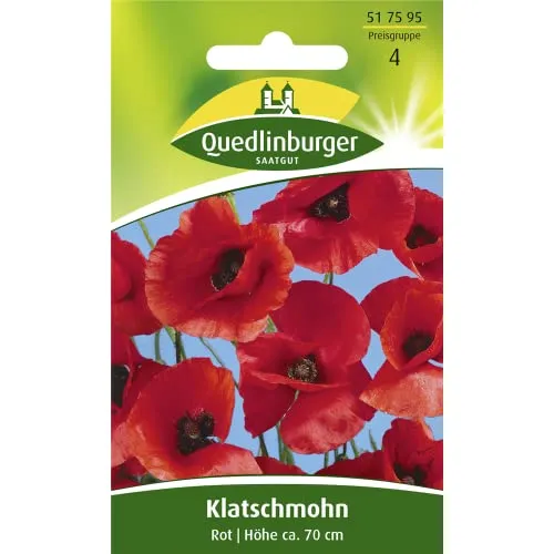 Klatschmohn, Rot