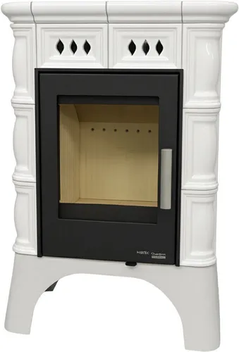 Haas + Sohn Kaminofen TREVISO III 246.37 - Eleganter Kaminofen mit 6,3 kW, aus hochwertigem Stahl und Keramik. Genießen Sie behagliche Wärme und einen klaren Blick auf die Flammen durch die selbstreinigende Sichtscheibe. Praktisches Holzfach für gemütliche Stunden.
