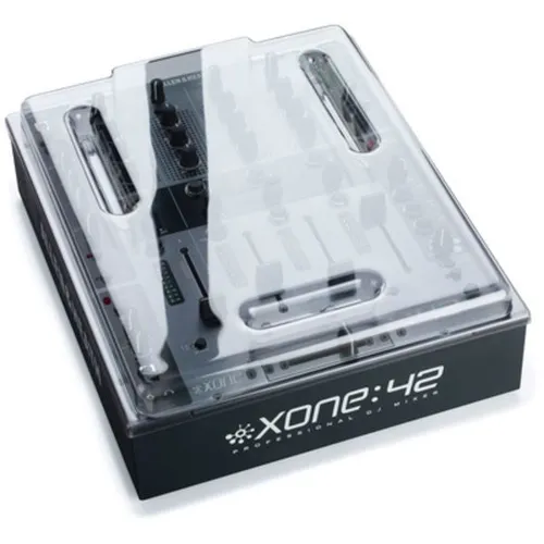 Decksaver Allen & Heath Xone:42 Schutzcover - Cases, Racks & Taschen, schützt Ihre Allen & Heath Xone:42 vor Staub, Schmutz und Flüssigkeiten mit hochwertiger Polycarbonat-Oberfläche für maximale Langlebigkeit.