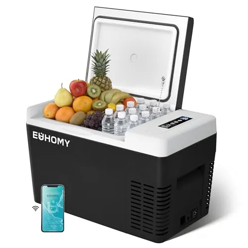 EUHOMY Kompressor Kühlbox 25L mit App-Steuerung