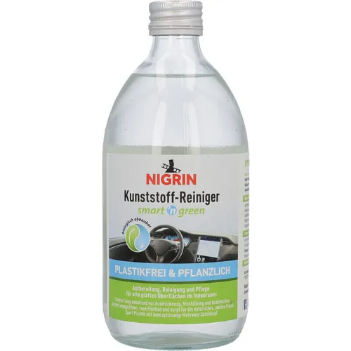 NIGRIN Kunststoff-Reiniger smart'n green Kunststoffpflege Tiefenpflege 500ml