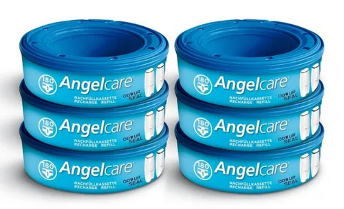 Angelcare® Windeleimer Windeleimer Nachfüllpack Plus 6er Pack III
