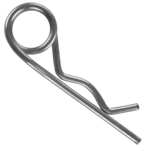 Stück Federstecker doppelt Ø 3 mm 75 mm lang Bolzensicherung Trecker Splint 10