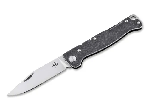 Böker Klappmesser Plus Atlas Backlock Clippoint 7,4cm von Böker Plus