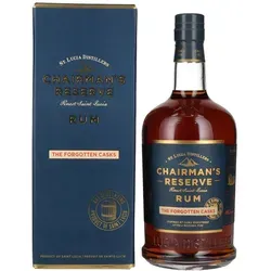 Chairman's Reserve THE FORGOTTEN CASKS Finest St. Lucia Rum 40% Vol. 0,7l in Geschenkbox