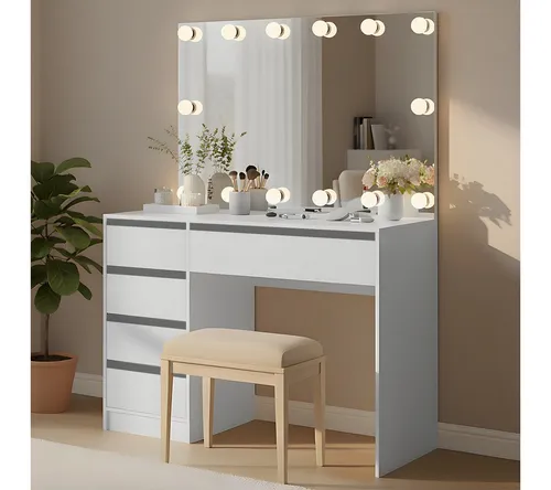 Bellamio Schminktisch Nore mit LED-Spiegel von Bellamio
