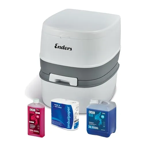Enders® Campingtoilette Supreme Blue Set von Enders