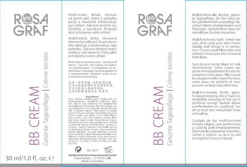 Rosa Graf - BB Cream/Getönte Tagescreme - Nr. 1 / Light Beige - 30 ml