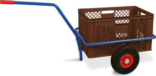 Handwagen mit Kunststoffkorb von BRB Lagertechnik