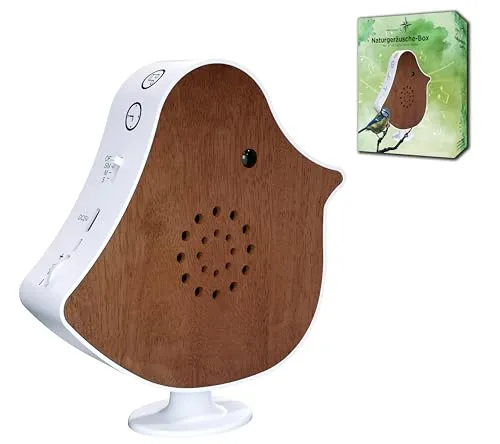 Northpoint Naturgeräusche Box mit Bewegungsmelder und Timer (Echtholz)