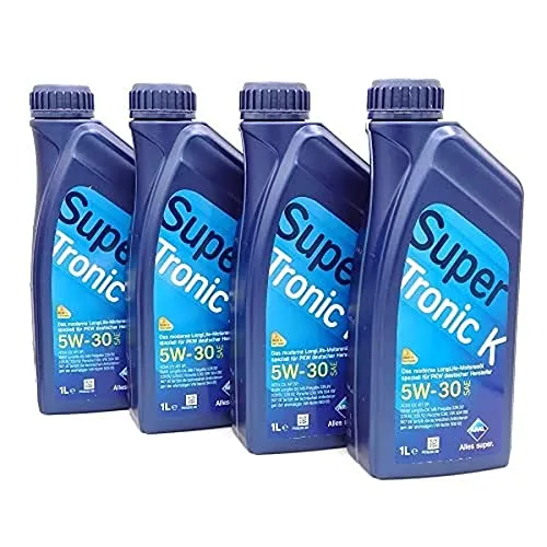 ARAL SuperTronic K 5W-30 Motorenöl , 4 Liter (4X1L)