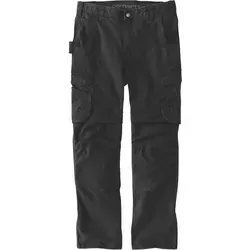 Carhartt Steel Rugged Cargo Work Pant 105072 - Schwarz - W38/L30 - Robuste Cargo-Hose für Profis, gefertigt aus strapazierfähigem Cordura®-Material mit Flex-Eigenschaften für optimale Bewegungsfreiheit und Komfort im Arbeitsalltag.