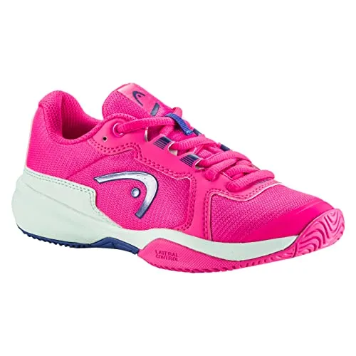 HEAD Unisex-Youth Sprint 3.5 Junior PIAQ Tennisschuh - Tennisschuhe für fortgeschrittene Junioren, ultraleicht und atmungsaktiv mit bequemer EVA-Zwischensohle und hybridem Außensohlen-Profil für optimalen Halt auf verschiedenen Plätzen.