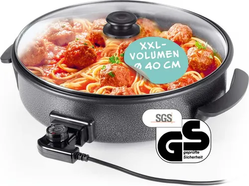 GOURMETmaxx Elektrische Multifunktionspfanne 40cm