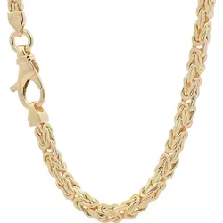 hoplo holzenplotz Goldkette Königskette 3,0 mm - Massive 585-14 Karat Gold Königskette, hochglanzpoliert und angenehm auf der Haut. Ideal für Damen und Herren, in eleganter Geschenkbox.