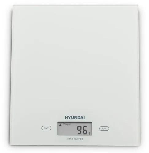 Hyundai Küchenwaage KVE893, bis zu 5 kg, LCD-Display, TARE-Funktion