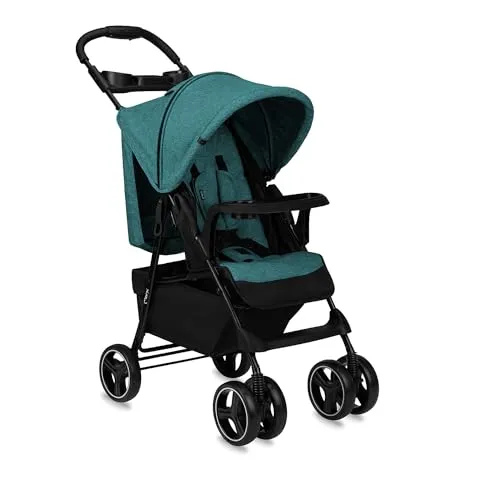 MoMi ISLA Buggy – Leichter Kinderwagen bis 15 KG mit Fußsack und Organizer - Buggys – Moderner, wendiger Kinderwagen mit innovativem Tisch für Snacks, geräumigem Korb und praktischem Zubehör für komfortable Ausflüge.