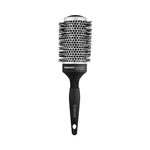 TB TOOLS FOR BEAUTY LUSSONI Care Style - Professionelle Styling Haarbürste für mittellange und kurze Haare (53 mm), hochwertiges Material und innovative flexible Gestaltung
