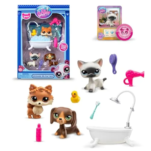 Littlest Pet Shop Spa mit 3 Figuren LPS00638