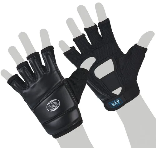 BAY-Sports MMA-Handschuhe Touch Krav Maga Wing Tsun Handschutz Handschützer schwarz, XXS - XXL Erwachsene und Kinder