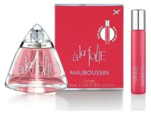 Mauboussin Reise-Set A La Folie: Eau de Parfum 100 ml & Travel Spray 20 ml