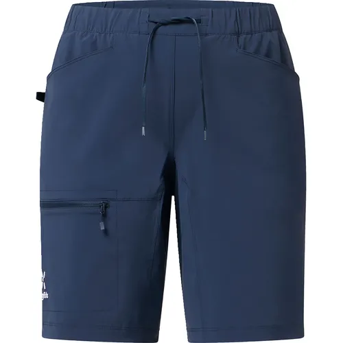 Haglöfs Damen Roc Lite Standard Shorts (Größe M, blau)