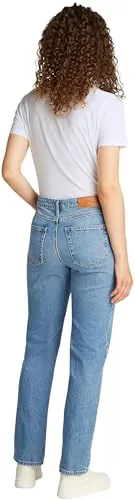 Tommy Hilfiger CLASSIC STRAIGHT RW ECRU Jeans von Tommy Hilfiger