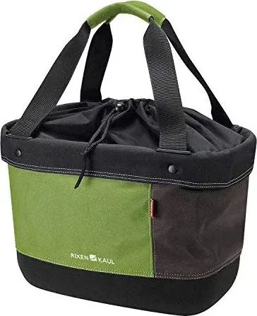 KLICKfix Shopper Alingo Lenkertasche grün/braun