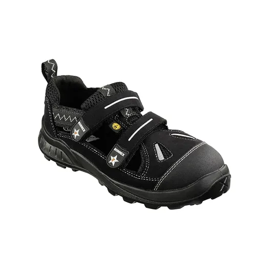 Runnex Sicherheitsschuhe TeamStar S1 ESD Sandalen, Gr. 48