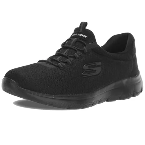 Skechers Damen Summits Sneaker Schwarz 980, 38 EU in schwarz von Skechers