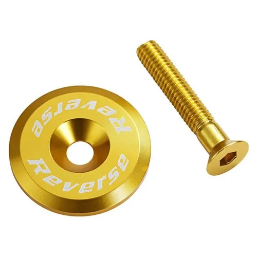 Reverse Steuersatzkappe mit Schraube (01180)