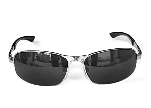 Gil SSC MATRIX SONNENBRILLE chrom silber dunkel SPORTBRILLE MOTORRADBRILLE SPORT BRILLE (Chrom silber dunkel)