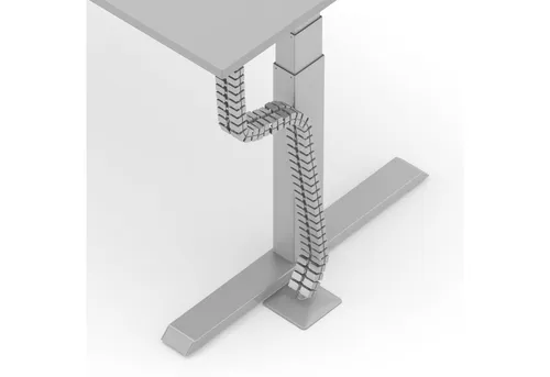 Actiforce Kabelkanal Kabelkette Slim - Kabelkanal für effizientes Kabelmanagement am Schreibtisch, flexibel und anpassbar durch das innovative Wirbel-System, sorgt für Ordnung und klare Linien.