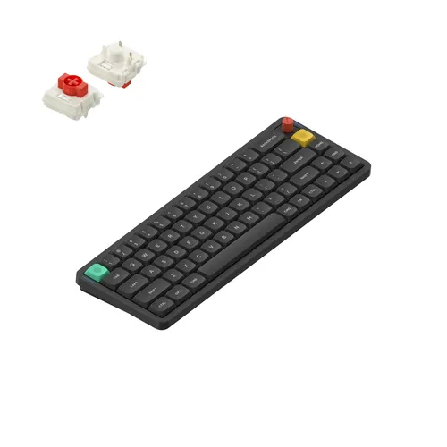 NuPhy Air65 V3 Kabellose Mechanische Tastatur QWERTY US Nebula Dark / Red