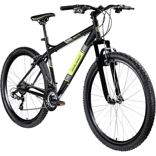 Galano GA270 Mountainbike 27,5 Zoll - Robust und Vielseitig - Radsport & Mountainbiking: Das Galano GA270 Hardtail MTB mit 21 Gängen bietet Stabilität und Sicherheit auf Straßen und leichten Trails, ideal für Einsteiger und Freizeitfahrer.