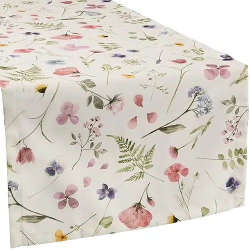 Sander Tischläufer Marianne Baumwolle bunt 40x100 cm von Sander