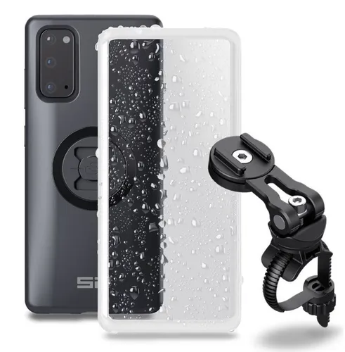 SP Connect Smartphone-Halterung - Bike Bundle 2 für Galaxy S20, sichere Befestigung für Fahrrad und E-Bike in elegantem Schwarz