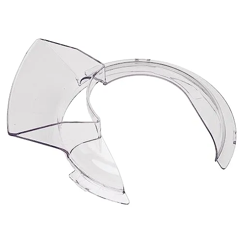 vhbw Spritzschutz kompatibel mit KitchenAid K5, K45, KP50, K45SS Küchenmaschine - Abdeckung mit Einfüllschütte, Kunststoff, Transparent