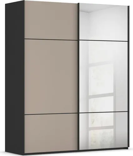 RAUCH Kleiderschrank SCALE-TRIO, beige in schwarz von Rauch