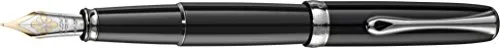 DIPLOMAT - Füllhalter Excellence A2 Lack schwarz 14 kt - Schick und elegant - Lange Lebensdauer - Schwarz - 5 Jahre Garantie