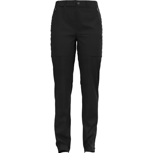 Odlo The Ascent Light Zip-off Hiking Pants black (15000) 40 - Wanderhosen mit Zip-off-Funktion für vielseitige Outdoor-Abenteuer, wasserfest und aus recyceltem Material für höchsten Komfort und Bewegungsfreiheit.