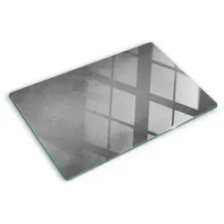 Glas-Herdabdeckplatte Ceranfeldabdeckung 80x52 Beton