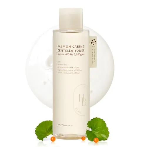 HEVEBLUE Salmon Caring Centella Toner 200 ml von HEVEBLUE