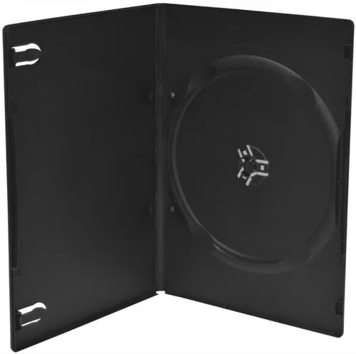 Mediarange DVD-Hülle 100 DVD Hüllen Slim 1er Box 7 mm für je 1 BD / CD / DVD schwarz