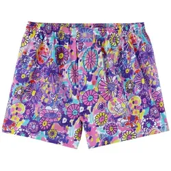 Lousy Livin Boxershorts Flowers Flowers L in lila von Lousy Livin