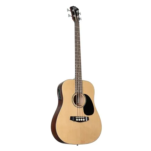 J&D ABG-Solo Natural Akustikbass - Akustische Bässe mit natürlicher Holzoptik, hochwertiger Verarbeitung und beeindruckendem Klang. Ideal für Anfänger und Profis, perfekt für Live-Auftritte und Studioaufnahmen.