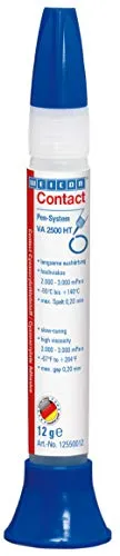 WEICON Contact VA 2500 HT Cyanacrylat-Klebstoff 12 g opak | Sekundenkleber für Gummi & Kunststoff