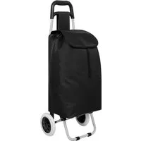 tectake® Einkaufstrolley, klappbar mit Gummizug, 35 l